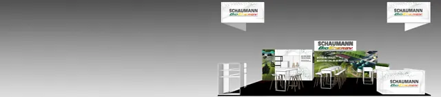 Stand Schaumann BioEnergy à la Biogas Convention - Graphisme