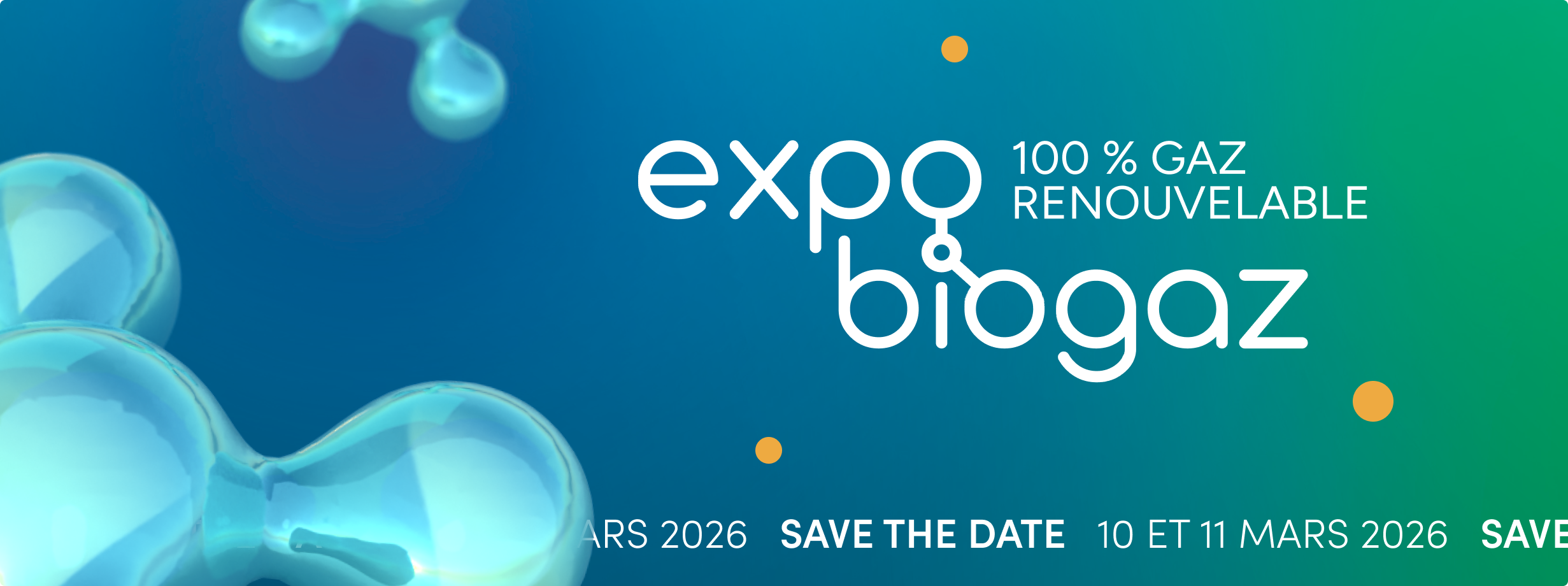 Affiche expobiogaz2026 à Lyon
